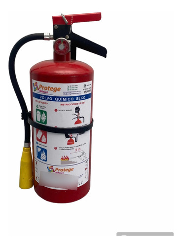 Extintor Extinguidor Incendio Polvo Químico Seco Pqs 4.5 Kg