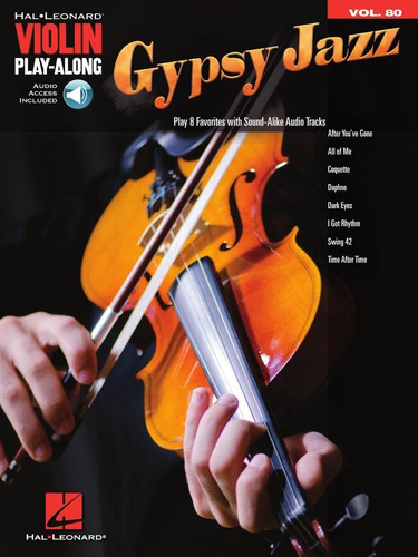 Libro: Gypsy Jazz: Violin Play-along Volume 80 (hal Leonard