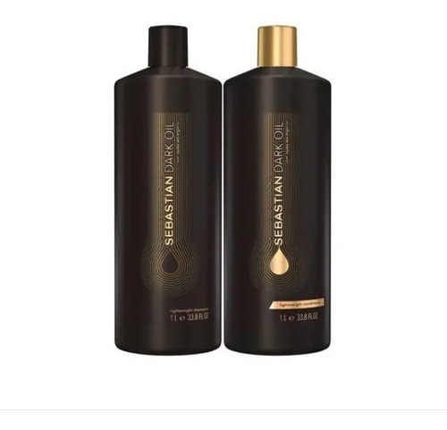 Sebastian Dark Oil Kit Shampo 1000ml + Condicionador 1000ml