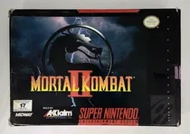 Comprar Mortal Kombat 2 Super Nintendo Snes Completo.