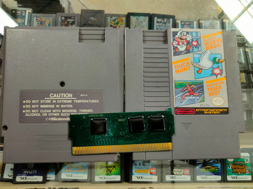 Super Mario Bros/duck Hunt/world Class Track Meet (Usado)