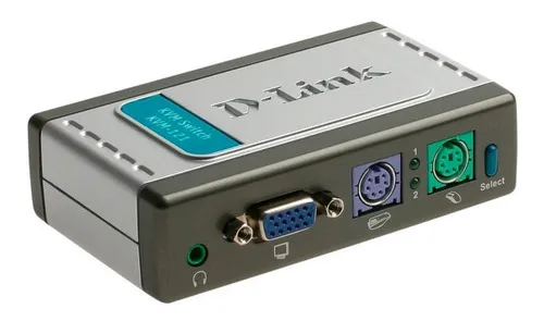 comprar Kvm D-link Switch 2 Puertos Ps2 Y Soporte Para Audio - 2pc