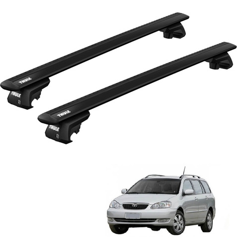 Rack Bagageiro Teto Toyota Corolla Fielder 04 A 09 Evo Thule