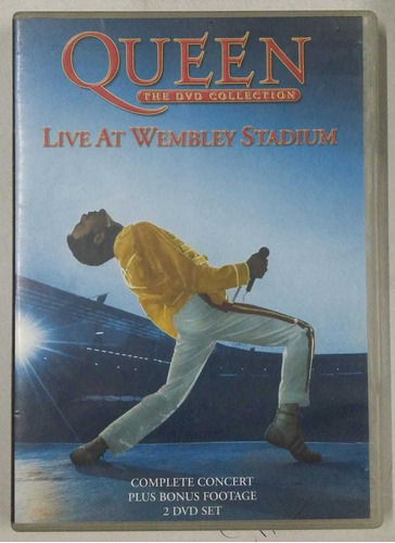 Dvd Queen Live At Wembley Stadium