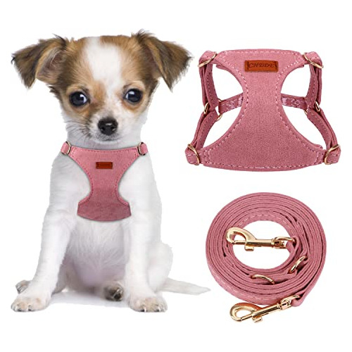 No Pull Puppy Harness And Multifunction Dog Leash Set- ...