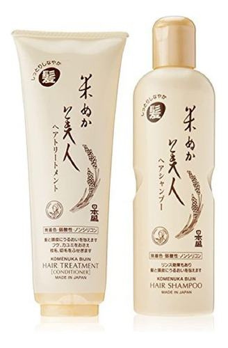 Komenuka Bijin Champu Hidratante Para El Cabello Y Tratamien