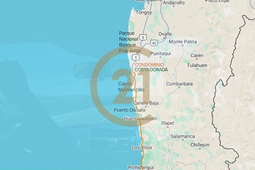 Hermosa Parcela Entre Tongoy Y Los Vilos.