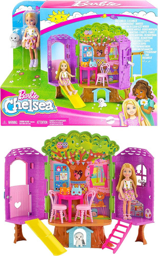 Set De Juguetes Chelsea Casa Del Arbol Barbie La Pelicula