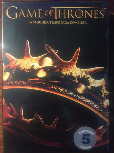 Dvd Game Of Thrones Temporada 2 / Season 2