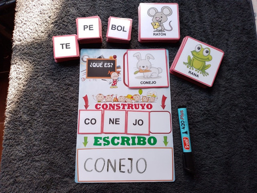 Material Didáctico Para Lecto Escritura Juego