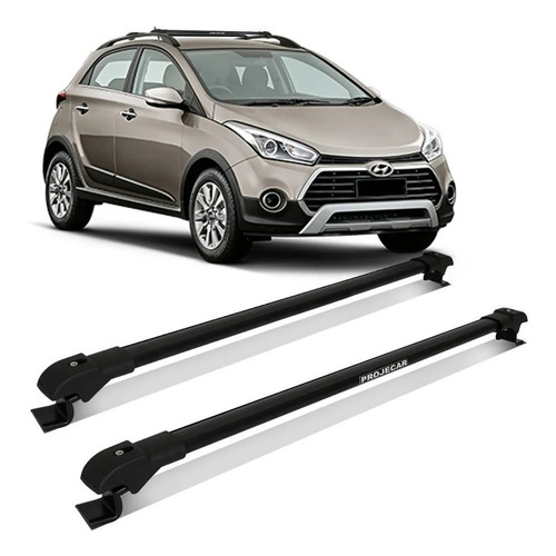 Rack De Teto Travessa Slim Hyundai Hb20x 2012 A 2018