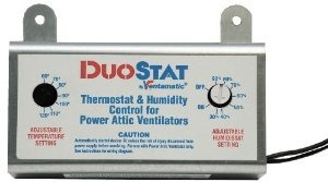 Ventamatic Xxduostat Dual Ajustable Termostato / Control De 