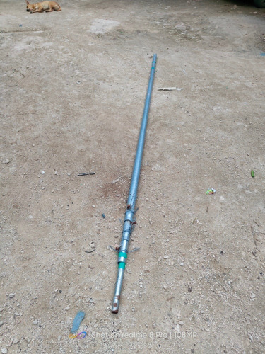 Mástil Telescópico 12 Mts Galvanizado. (Usado)