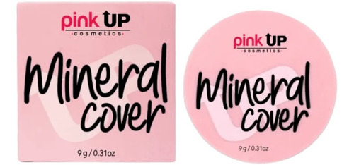 Base de maquillaje en polvo Pink Up mineral cover