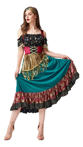 Disfraz De Gitana Bedjimi Para Mujer