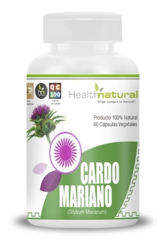 Cardo Mariano Capsula 60 Unidades De  500mg  Healthnatural  