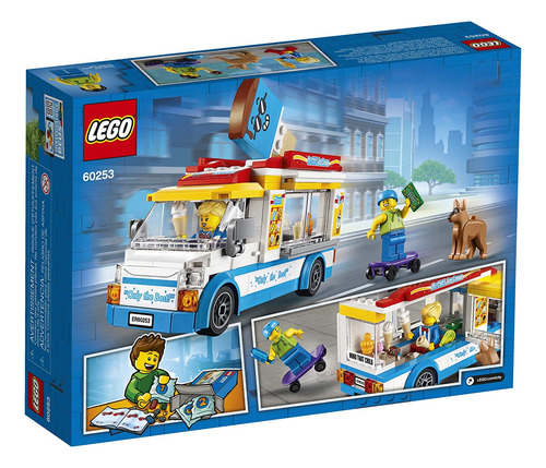Lego City Icecream Truck 60253 Juego De Construcción Para Ni