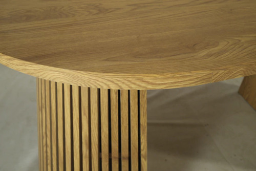 Mesa De Comedor Elegante Varillada Moderna 1.60 X 90 Madera Madera