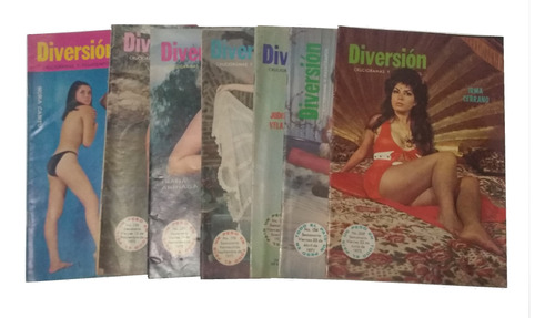 Revista Diversion Crucigramas Y Pasatiempos 70s Precio X 7