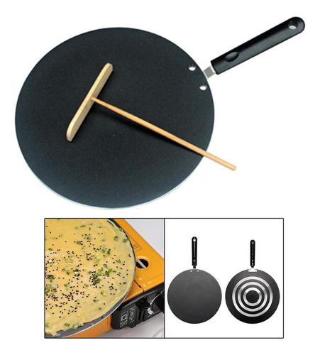 Máquina Para Hacer Crepes De Molde Para Panqueques El Negro