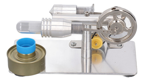 Motor Stirling De Aire Caliente Modelo Led Para Niños, Motor