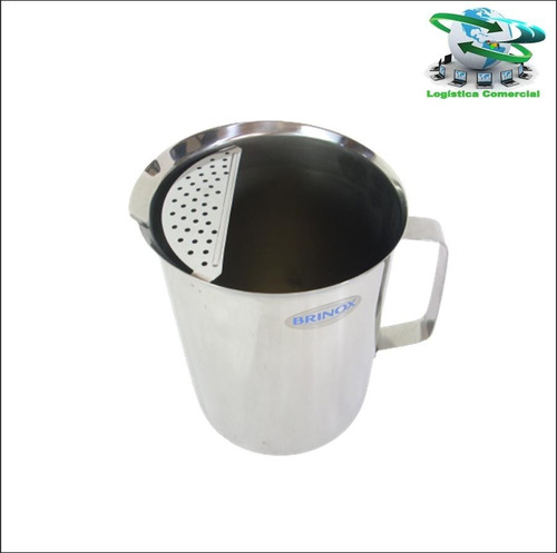 Jarra De Agua Acero Inoxidable Brinox 3 Litros Cocina Ksa