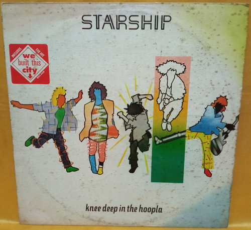 O Starship  Lp Knee Deep In The Hoopla 1985 Ricewithduck