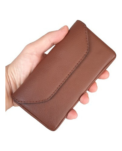 Funda Estuche Cuero Para Zte Blade A54 - Horizontal Premium Suela Horizontal Con Doble Gancho Para Guardar El Celular Con Una Proteccion Puesta Dentro (silicona, Tpu, Goma)