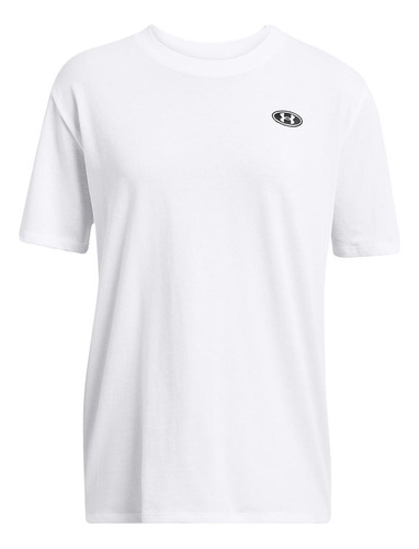 Polera Oversize Heavyweight Mujer Blanco Under Armour