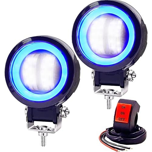 Faros Led Anillo Halo Y Interruptor, Barras De Luz De T...