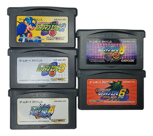 Megaman Battle Network 2 3 4 5 6 Originales Japoneses Gba Ds