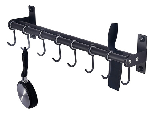 Dseap Pot Rack - Riel Para Colgar Ollas Y Sartenes Con 8 ...