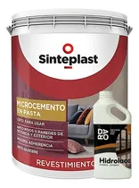 Comprar Microcemento Sinteplast 5kg + Hidrolaca Pisos Daro 1lts