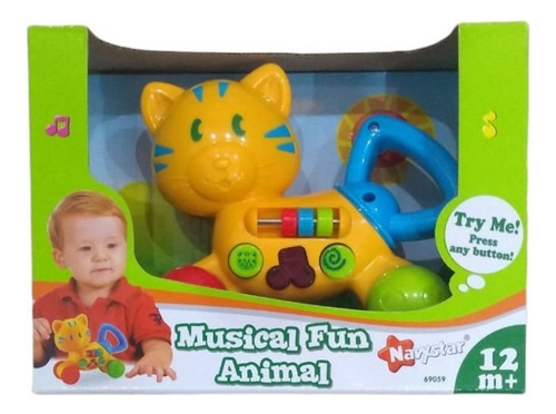 Animalito Arrastre Musical Luz Y Sonido Navystar Tun