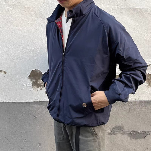 Chamarra Harrington Retro Casual De P