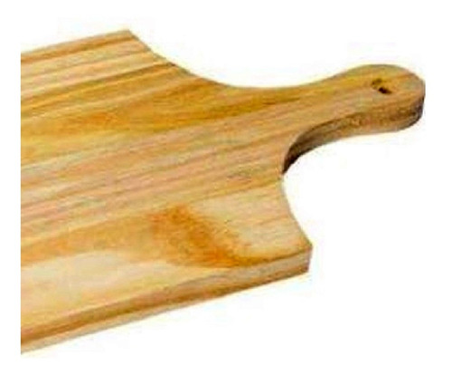 Tábua De Madeira Carne Churrasco Corte 40cm Reflorestada