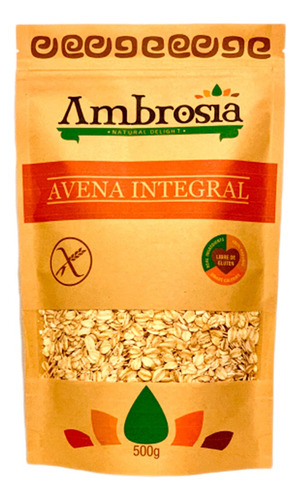 Avena Integral Sin Gluten 500g Ambrosia