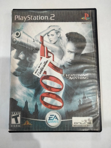 007 Everything Or Nothing Para Playstation 2 - Fotos Reales