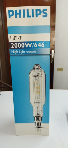 Bombillo 2000w 220v E40 Hpit High Ligth Output. Metal Halid