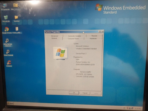 Pos Radiant Ncr P1515 Atom 270 1gbram Hd 250gb Xp Tela Touch