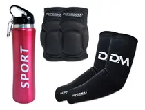 Comprar Kit Vóley Voleibol Rodilleras Mangas Tomatodo