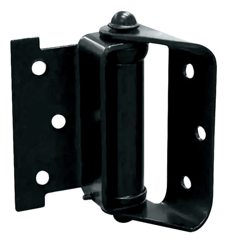Dobradiça Com Mola Zeus Porta Corta Fogo Preto Kit 3 Un
