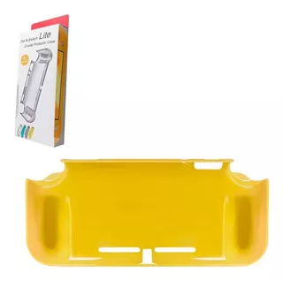 Case Crystal Protector Amarelo Para Nintendo Switch Lite