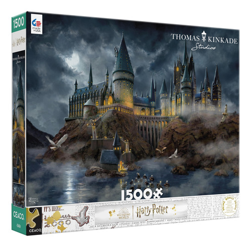 Rompecabezas Ceaco Thomas Kinkade Harry Potter 1500 Piezas