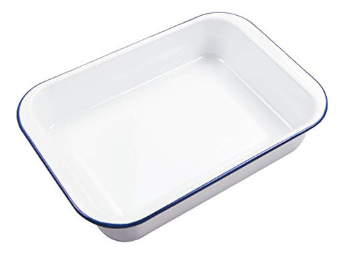 Webake Enamelware 9x13 Molde Para Hornear Molde Para Pastele