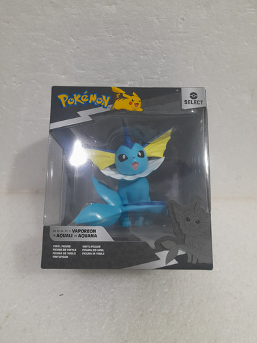 Pokemon Select Vaporeon 10 Cm Jazwares Eevee Nuevo No Funko (Usado)