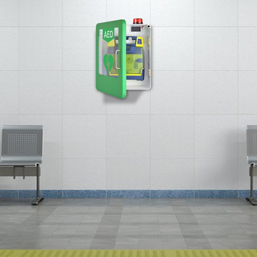 Armário De Armazenamento Aed Caixa Suspensa Aed Com Alarme