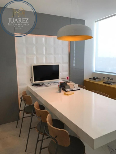 Imagem 6 de 12 de Sala Comercial No Ceo Salvador Shopping, Mobiliada, Finamente Decorada! - 09088 - 69481863