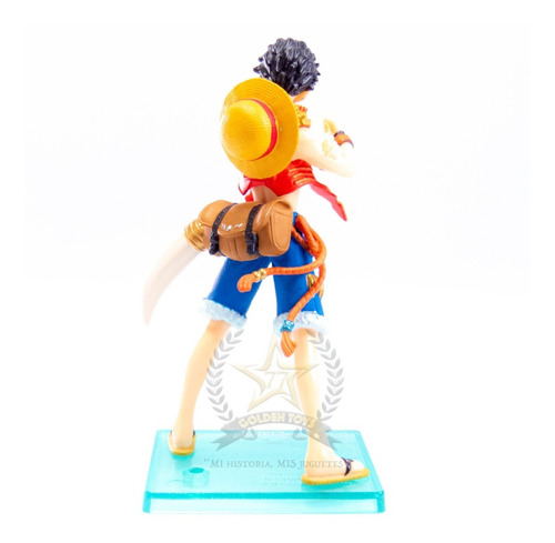 One Piece Action Figure Unlimited Luffy 1 Golden Toys (Usado)