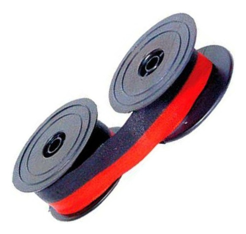Fita Para Calculadora Com Bobina ( 02 Unidades ) Cor Preto/vermelho